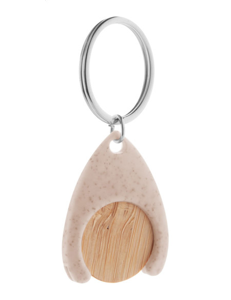 Žeton do košíku z bambusu Boinc přírodní