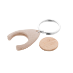 Žeton do košíku z bambusu Boinc přírodní