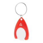 Přívěšek na klíče se žetonem z RABS Neppy červená