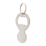 Přívěšek na klíče z nerezové oceli se žetonem BeerCart stříbrná