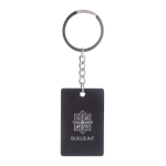 Přívěšek na klíče pro gravírování RectoShine černá