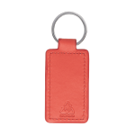 Přívěšek na klíče z RPU ShineKey Rect červená