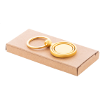 Přívěšek na klíče kovový ve zlatém provedení Spinitus zlatá