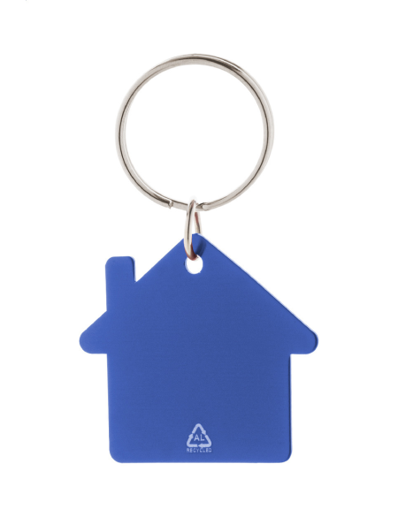 Přívěšek na klíče ve tvaru domečku Ralhut modrá