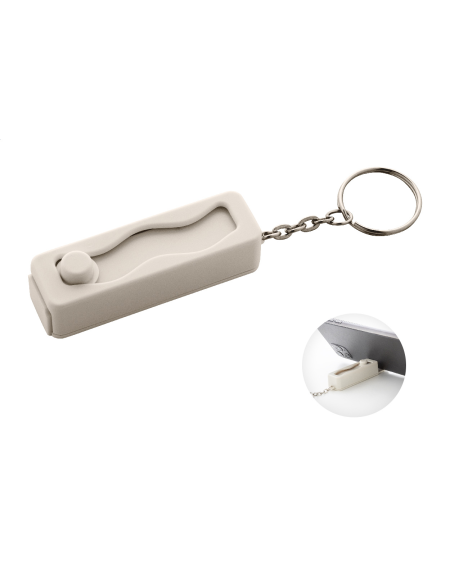 Přívěšek na klíče antistresový RABS Zencall přírodní