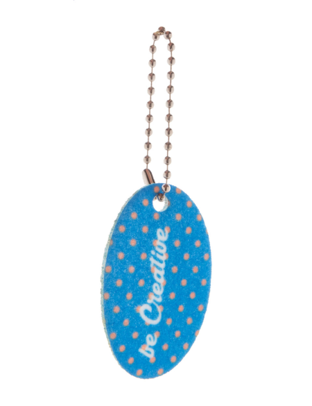 Přívěšek na klíče na zakázku ovál Felty