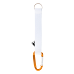 Přívěšek na klíče na zakázku s karabinou Subiner RPET oranžová