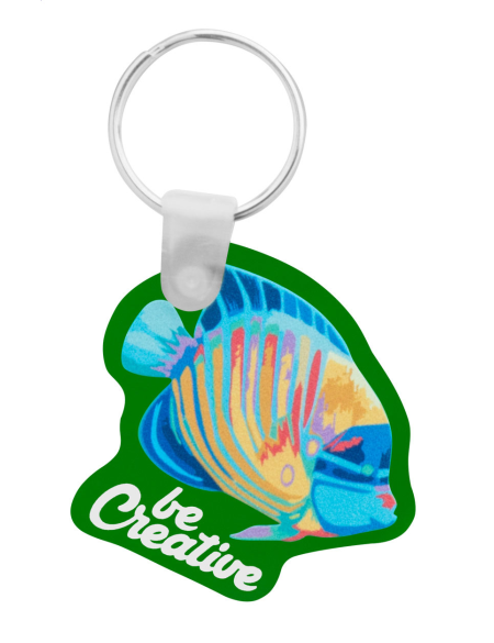 Přívěšek na klíče akrylátový CreaFob zelená