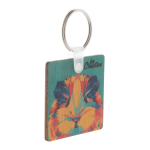 Přívěšek na klíče z břízy čtverec na zakázku Woody C přírodní