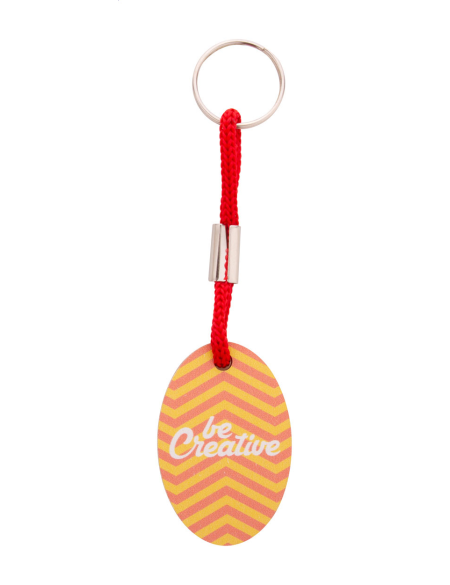 Přívěšek na klíče s barevným páskem na zakázku