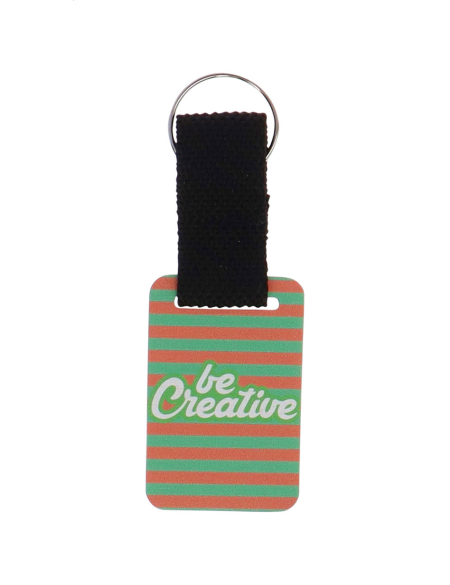 Přívěšek na klíče s polyes. páskem Woody Strap