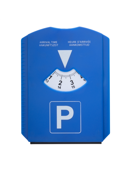 Parkovací karta plastová ScraPark modrá