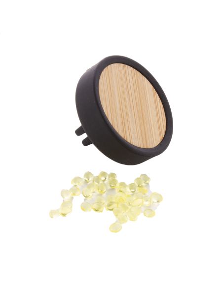 Osvěžovač vzduchu do auta silikonový Zhuzi černá