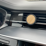 Osvěžovač vzduchu do auta silikonový Zhuzi černá