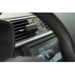 Osvěžovač vzduchu do auta hliníkový Aluscen černá