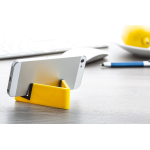 Stojánek na mobil skládací Plassi žlutá