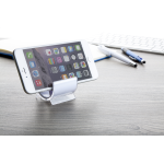 Stojánek na mobil plastový Barry bílá