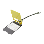 Visačka na zavazadla Glasgow žlutá