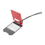 Visačka na zavazadla Glasgow červená