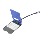 Visačka na zavazadla Glasgow modrá