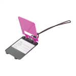 Visačka na zavazadla Glasgow růžová