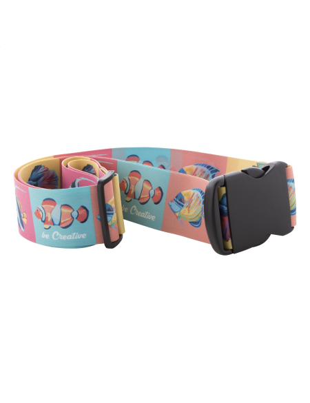 Pásek na kufry na zakázku Terminal bílá