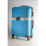 Pásek na kufry na zakázku Terminal bílá