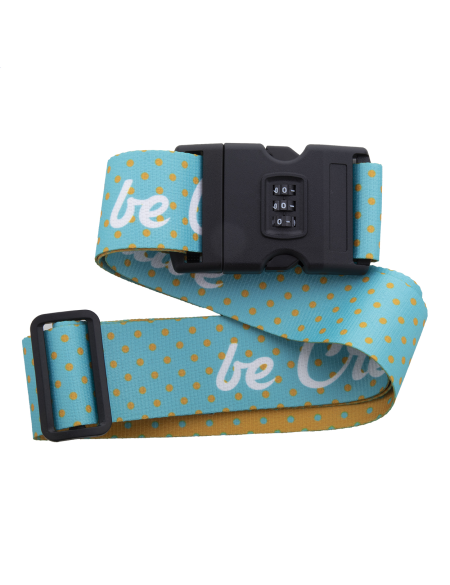 Pásek na kufry na zakázku Terminal II bílá