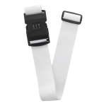 Pásek na kufry na zakázku Terminal II bílá