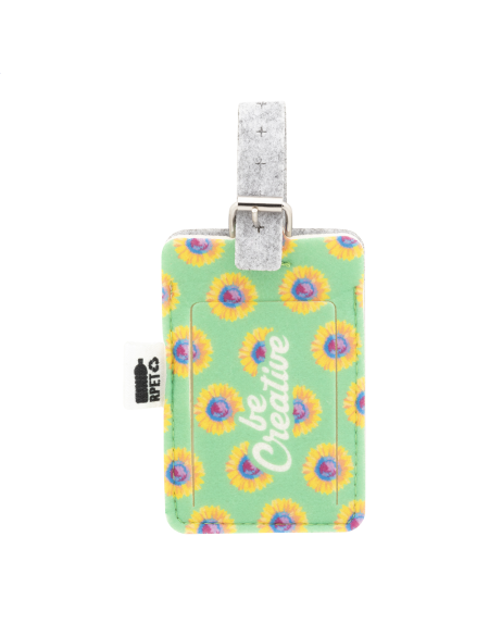 Visačka na zakázku na zavadla CreaFelt Tag RPET bílá