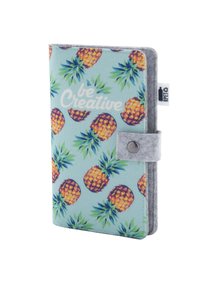 Cestovní organizér RPET na zakázku CreaFelt Journey bílá