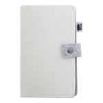 Cestovní organizér RPET na zakázku CreaFelt Journey bílá