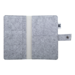 Cestovní organizér RPET na zakázku CreaFelt Journey bílá