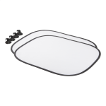 Clony na boční okna auta pro sublimaci Suboside bílá