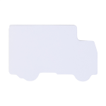 Samolepicí blok na poznámky na zakázku CreaStick Truck bílá