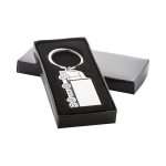 Přívěšek na klíče kamion Basset stříbrná