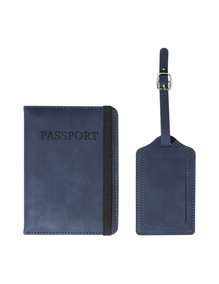 Obal na pas a visačka na kufr z RPU TwinPass černá