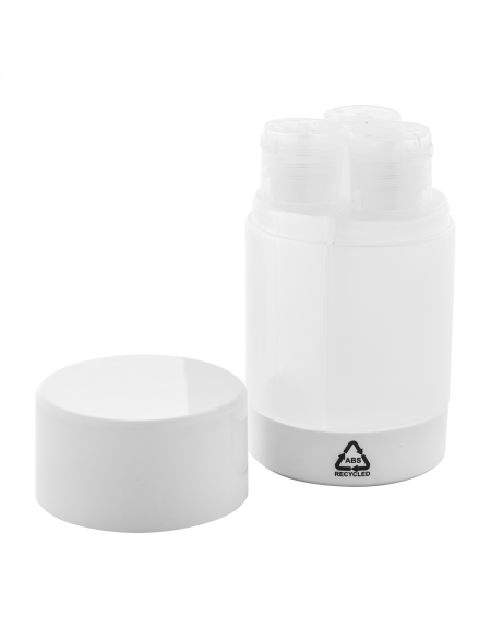 Sada kosmetických lahviček RABS bílá