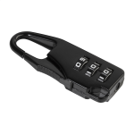 Cestovní sada v pouzdře SafeTrip RPET černá