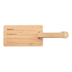 Visačka bambusová na zavazadla Jakarta přírodní