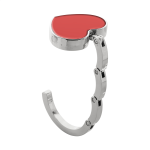 Věšák na tašky srdce Amor červená