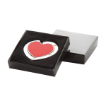 Věšák na tašky srdce Amor červená