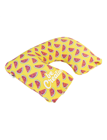 Cestovní polštář na zakázku CreaNap bílá