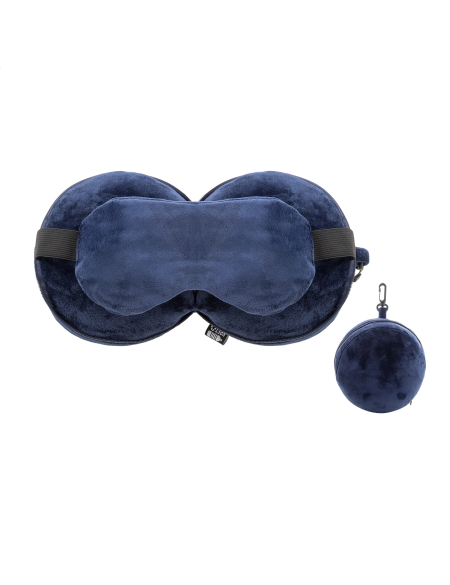 Cestovní polštář z RPET Dreamfly černá