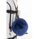 Cestovní polštář z RPET Dreamfly modrá tmavá