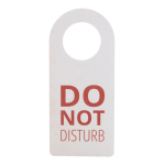 Závěs na kliku na dveře na zakázku Disturb Wood přírodní