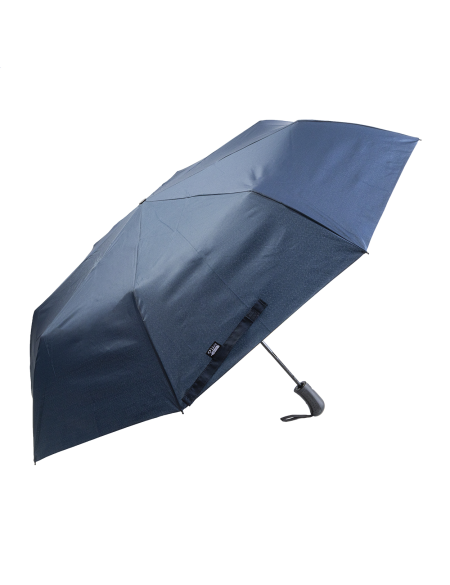 Deštník velký automatický skládací Folmax RPET modrá tmavá