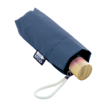 Deštník mini skládací RPET Miniboo modrá tmavá