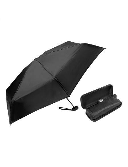 Deštník mini skládací RPET v pouzdře