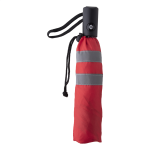 Deštník s reflexním lemováním Thunder červená